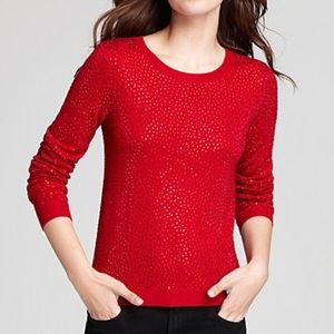 Alice and Olivia rhinestone sweater